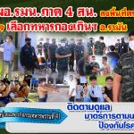 รองผู้อำนวยการรักษาความมั่นคงภายในภาค 4 ส่วนหน้า ลงพื้นที่ตรวจเยี่ยมการตรวจเลือกทหารกองเกิน หน่วยตรวจเลือกฯ จังหวัดยะลา คณะที่ 2 (รามัน 2)