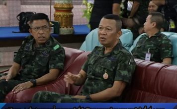 แม่ทัพภาคที่ 4 เป็นประธานพิธีรดน้ำศพอาสาสมัครทหารพราน