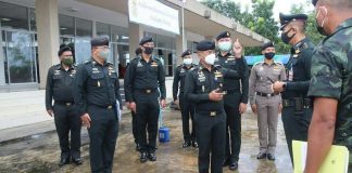 ผบ.มทบ.42 ลงพื้นที่ตรวจเยี่ยม หน่วยตรวจเลือกทหาร อ.เมืองสตูล จ.สตูล