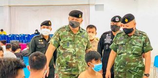 ตรวจเยี่ยม สังเกตการณ์ หน่วยตรวจเลือกทหารฯ