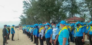 ทหารพราน 42 ร่วมกิจกรรม “ทำความสะอาดชายหาด” เฉลิมพระเกียรติ สมเด็จพระนางเจ้าสิริกิติ์ พระบรมราชินีนาถ พระบรมราชชนนีพันปีหลวง