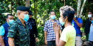 หน่วยเฉพาะกิจยะลา ติดตามการสร้างที่พักอาศัยให้กับผู้ยากไร้ในพื้นที่ยะลา