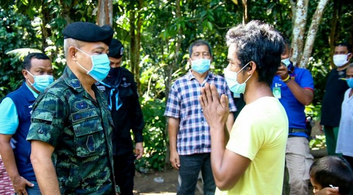 หน่วยเฉพาะกิจยะลา ติดตามการสร้างที่พักอาศัยให้กับผู้ยากไร้ในพื้นที่ยะลา