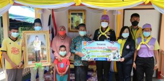 หน่วยเฉพาะกิจยะลา ส่งมอบบ้านให้แก่ครอบครัวนางรอมล๊ะ สานา ช่วยเหลือผู้ยากไร้ อ.กรงปินัง จ.ยะลา