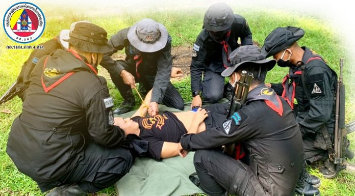 หน่วยเฉพาะกิจกรมทหารพรานที่ 47 ทำการฝึกทบทวนกำลังพลภายในหน่วย (Unit School)