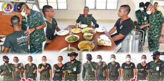 ผู้บัญชาการกองพลทหารราบที่15 เยี่ยมน้องคนสุดท้องของกองทัพบก ทหารใหม่ รุ่นปี 2563 ผลัดที่ 1 กองพันทหารราบที่ 1 กรมทหารราบที่ 151