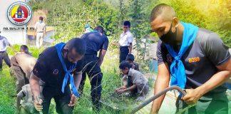 พร้อมใจ ปรับภูมิทัศน์สถานศึกษา เสริมสร้างความรัก ความสามัคคี