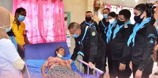 มอบเตียงผู้ป่วย สร้างขวัญกำลังใจ เชื่อมสัมพันธไมตรีต่อกัน