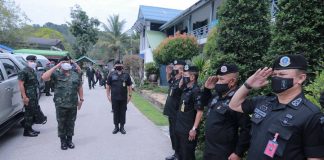 มทภ.4 ย้ำ กองกำลังทหารพราน ควบคุมพื้นที่เสี่ยง รักษาความปลอดภัย ป้องกันเหตุ ลดความสูญเสีย