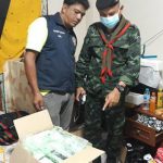 กองกำลังเทพสตรี ตรวจยึดยาบ้า จำนวนกว่า 90,000 เม็ด โดย กองร้อยทหารราบที่ 5021 หน่วยเฉพาะกิจกรมทหารราบที่ 5
