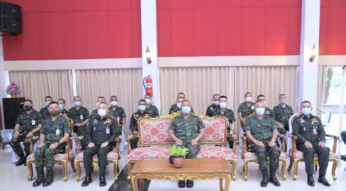 มอบนโยบายการฝึกทหารใหม่ เน้นย้ำการฝึก สอดรับนโยบายของหน่วยเหนือ ควบคู่สถานการณ์การแพร่ระบาด ไวรัสโควิด- 19