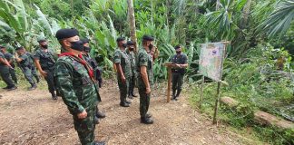 ฉก.สงขลา ลุยตรวจพื้นที่ชายแดนไทย-มาเลย์ หลังพบมีการตัดทำลายรั้วชายแดนลักลอบเข้าเมือง ขนยาเสพติด