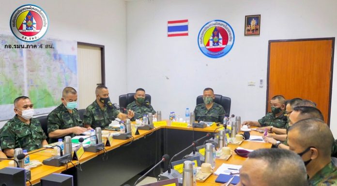 ศปป.5 กอ.รมน. เดินทางติดตามผลการปฏิบัติตามข้อสั่งการของผู้บังคับบัญชา