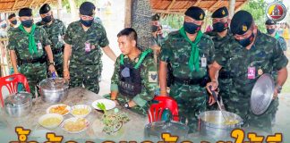 ผู้บัญชาการกองพล ลงตรวจเอง ย้ำต้องดูแลน้อง ๆ ให้ดี