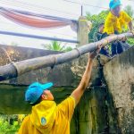 จิตอาสาพัฒนา ร่วมกันบำเพ็ญประโยชน์ ขุดลอกคูคลองบ้านใต้ อำเภอปะนาเระ จังหวัดปัตตานี