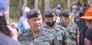 แม่ทัพภาคที่4 ติดตามความคืบหน้า เหตุตำรวจสนามมาเลเซียปะทะกับกลุ่มขบวนการขนใบกระท่อม