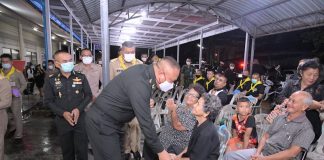 แม่ทัพภาคที่ 4 สวดพระอภิธรรมศพ ไว้อาลัยจิตอาสาสิงหนคร ยกย่องในความเสียสละปฏิบัติหน้าที่จนวาระสุดท้าย