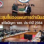 ที่ปรึกษาสถาบันเทคโนโลยีป้องกันประเทศ ร่วมประชุมชี้แจงแผนการดำเนินงาน ประจำปี 2564