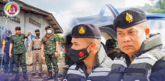 ตรวจเยี่ยมให้กำลังใจกำลังพล ในพื้นที่อำเภอตากใบ จังหวัดนราธิวาส