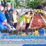 แม่ทัพภาคที่ 4 ลงพื้นที่ชุมชนวัดบางใบไม้ ให้กำลังใจ และร่วมกิจกรรมพัฒนาชุมชน สนับสนุนและพัฒนาแหล่งท่องเที่ยว จังหวัดสุราษฎร์ธานี