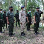 ผบ.ฉก.สงขลา ลงพื้นที่ตรวจ เยี่ยมสร้างขวัญกำลังใจแก่เจ้าหน้าที่ และประชาชน ในพื้นที่ อ.จะนะ และ อ.เทพา จ.สงขลา