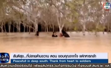 สันติสุขที่ปลายด้ามขวาน ตอน ขอบคุณจากใจ แด่ทหารกล้า