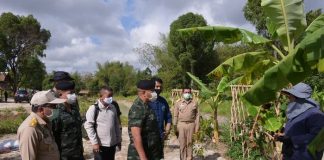 แม่ทัพภาคที่ 4/ผู้อำนวยการศูนย์อำนวยการจิตอาสาพระราชทานภาค 4 ลงพื้นที่ตรวจเยี่ยมติดตามความคืบหน้าการใช้พื้นที่โครงการฟาร์มตัวอย่างฯ เป็นสถานีฝึกหลักสูตรศูนย์ฝึกจิตอาสาภาค 4