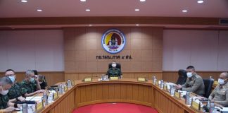 ผช.ผบ.ทบ. ลงพื้นที่ประชุมหน่วยงานความมั่นคง ติดตาม ปรับแผนการทำงานดูแลพื้นที่ชายแดนใต้