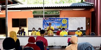 กิจกรรมอำเภอยิ้มเคลื่อนที่ ฯ บำบัดทุกข์ บำรุงสุข สร้างรอยยิ้มให้ประชาชน