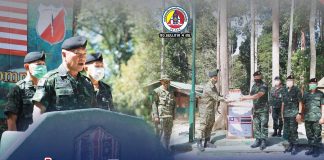 เจ้ากรมกิจการชายแดนทหาร ลงพื้นที่ตรวจภูมิประเทศและตรวจเยี่ยมหน่วยในพื้นที่ชายแดนจังหวัดยะลา และจังหวัดสตูล