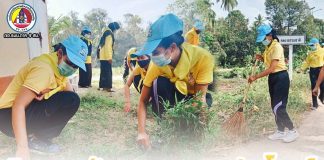 จิตอาสาพัฒนาสาธารณประโยชน์ ร่วมปรับปรุงภูมิทัศน์มัสยิดในพื้นที่ อ.สายบุรี จ.ปัตตานี