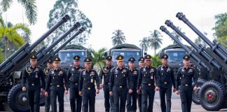 ครบรอบ 43 ปี ” ปืนใหญ่ทะเลใต้ ” กรมทหารปืนใหญ่ที่ 5 เพื่อชาติ ศาสน์ กษัตริย์ และประชาชน