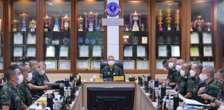 ผู้บัญชาการทหารบก พร้อมด้วย ผู้บังคับบัญชาระดับสูงของกองทัพบก ลงพื้นที่ ปฏิบัติภารกิจ จังหวัดชายแดนภาคใต้ ยะลา ปัตตานี นราธิวาส และสงขลา ตรวจเยี่ยม ติดตามผลการปฏิบัติงาน พร้อมให้กำลังใจแก่กำลังพล