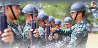 ฝึกเข้ม!! แบบทหารราบ!! พร้อม เสริมสร้าง…ความรู้…เพิ่มพูนทักษะ…ให้กับครูฝึกทหารใหม่