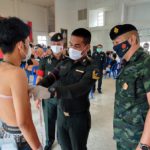 ตรวจเยี่ยมหน่วยตรวจเลือกทหารกองเกินเข้ากองประจำการ ปี 2564 ในพื้นที่ภาคใต้