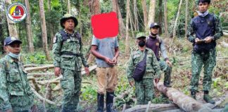 ศูนย์ปฏิบัติการอำเภอเบตง ออกปราบปรามการกระทำความผิด ว่าด้วยกฎหมายการบุกรุกป่าไม้ในพื้นที่