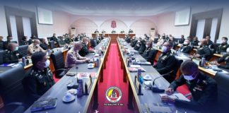 แม่ทัพภาคที่ 4 ประชุมหน่วยขึ้นตรง กองทัพภาคที่ 4 สร้างประสิทธิภาพการทำงานให้เกิดประโยชน์สูงสุดแก่พี่น้องประชาชน ย้ำ ทุกกิจกรรมยกระดับมาตรการเฝ้าระวังป้องกันการแพร่ระบาดไวรัส covid-19 อย่างเคร่งครัด