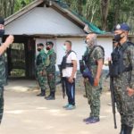 เดินสายลงพื้นที่ตรวจเยี่ยมหน่วยย้ำการปฏิบัติป้องกันเฝ้าระวังก่อเหตุควบคู่ป้องกันโควิด-19