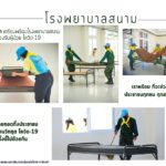 “กองทัพบก เตรียมพร้อมโรงพยาบาลสนาม รองรับผู้ป่วย COVID-19 เราพร้อม.. ที่จะช่วยเหลือประชาชนทุกคน ทุกสถานการณ์.. เราไม่เคยทอดทิ้งประชาชน.. ขอให้ผ่านวิกฤต COVID-19 ครั้งนี้ไปด้วยกัน”