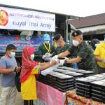 มอบกำลังใจ แจกจ่ายอาหาร เครื่องอุปโภคยังชีพ ให้กับผู้ที่ได้รับผลกระทบจากโควิด-19 ในพื้นที่ อำเภอบางกล่ำ จังหวัดสงขลา