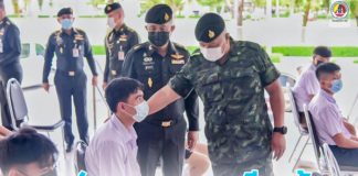 แม่ทัพภาคที่ 4 ตรวจความเรียบร้อย และให้กำลังใจผู้เข้ารับคัดเลือกบุคคลเข้าเป็นนักเรียนเตรียมทหาร ในส่วนของกองทัพบก ประจำปีการศึกษา 2564