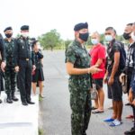 ต้อนรับน้องคนสุดท้องของกองทัพ ย้ำนโยบายกองทัพบก ดูแลทหารใหม่ ป้องกันโควิด-19