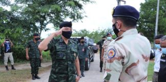 หน่วยเฉพาะกิจสงขลา เยี่ยมการปฏิบัติงานและให้กำลังใจเจ้าหน้าที่ บุคลากรทางการแพทย์ ประจำด่านตรวจโควิด-19