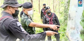 ตรวจเยี่ยมชุดปฏิบัติการจรยุทธ์ เน้นย้ำควบคุมพื้นที่ให้มีความปลอดภัยสูงสุด ควบคู่กับการป้องกันโควิด-19 อย่างเคร่งครัด