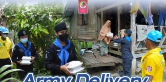 Army Delivery สร้างความสุข สร้างความห่วงใย พร้อมทั้งก้าวข้ามผ่านวิกฤตครั้งนี้ไปด้วยกัน