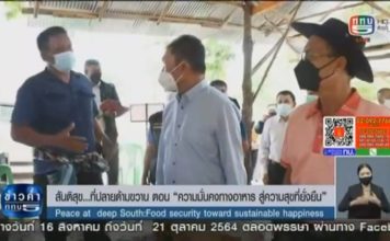 รายงานพิเศษ สันติสุขที่ปลายด้ามขวาน ตอน “ความมั่นคงทางอาหาร สู่ความสุขที่ยั่งยืน”