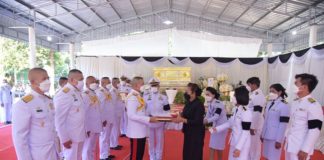 พระราชทานเพลิงศพทหารกล้า อย่างสมเกียรติ ร้อยโท กฤษณะ เพ็ชรจำรัส ผู้เสียสละจนลมหายใจสุดท้ายเพื่อปกป้องปลายด้ามขวาน