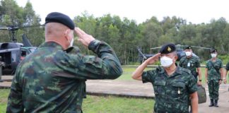 รอง ผอ.รมน.ภาค 4 สน. ตรวจเยี่ยมกองบังคับการควบคุมกองอาสารักษาดินแดนจังหวัดชายแดนภาคใต้ ในพื้นที่ จ.ยะลา และ จ.นราธิวาส