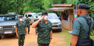 ผบ.พล.ร.5 / ผบ.กกล.เทพสตรี ตรวจเยี่ยมให้กำลังใจเจ้าหน้าที่คุมเข้มแนวชายแดนอย่างต่อเนื่อง เดินหน้าปฏิบัติการตามพันธกิจ 3 ประการของกองทัพบก สกัดกั้นสิ่งผิดกฎหมาย ครอบคลุมทุกมิติ