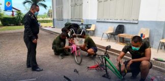 โครงการ “จักรยาน สานฝัน ปันสุข” ส่งต่อความห่วงใย จากพี่ทหารสู่น้องๆ ใน จชต.